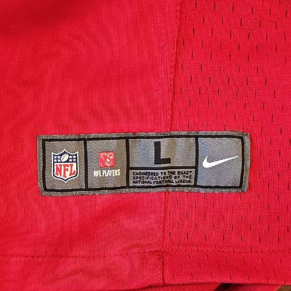 Nike NFL 49ers "On Field" Jimmy Garoppolo #10 Women's Jersey Red/White Size L - Picture 8 of 9